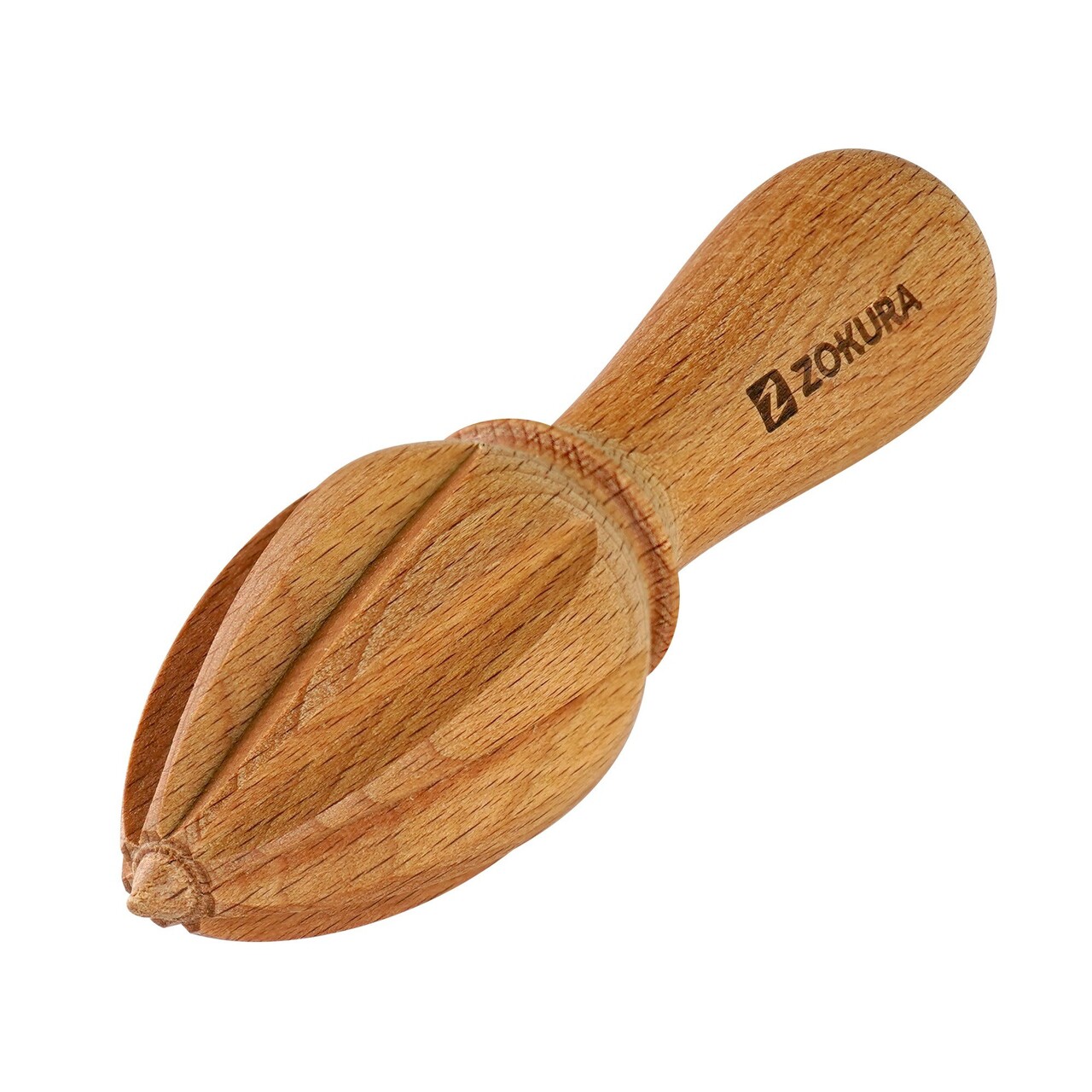Storcator citrice, lemn de fag, 16 cm - Zokura - imagine 4